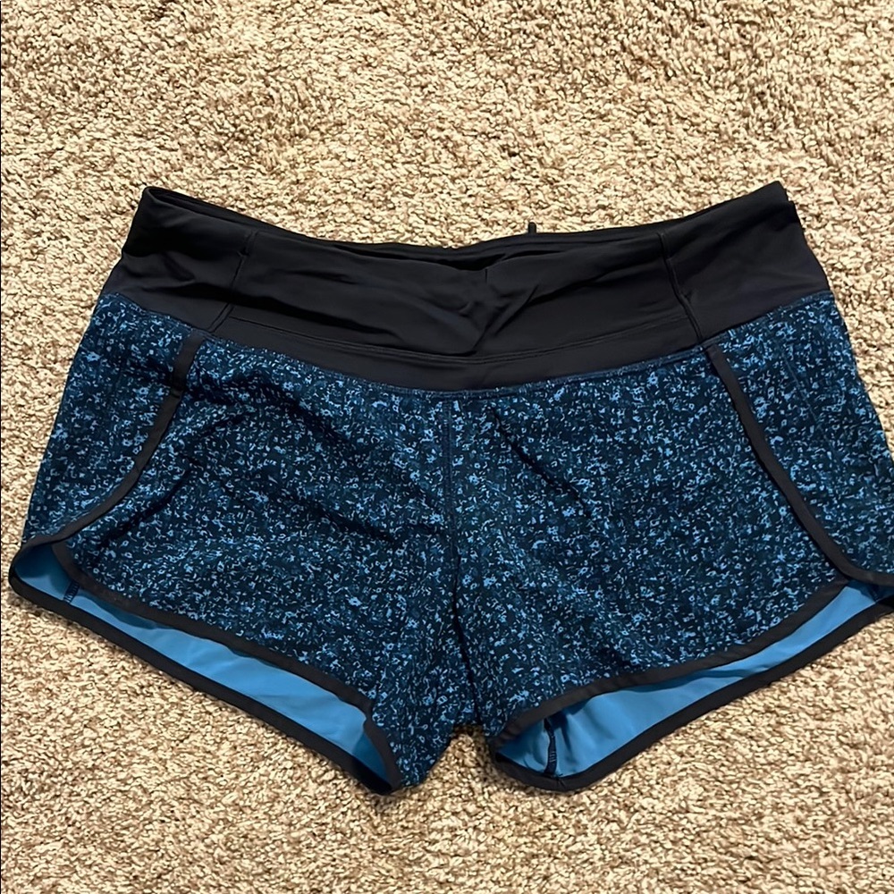 Lululemon speed up shorts low rise 2.5